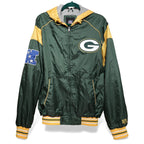 NFL Green Bay Packers Hooded Windbreaker Jacket Adult L by NFL