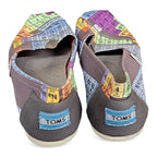 TOMS Shoes Alpargata Flats Multicolor Periodic Table - Womans 9 by TOMS