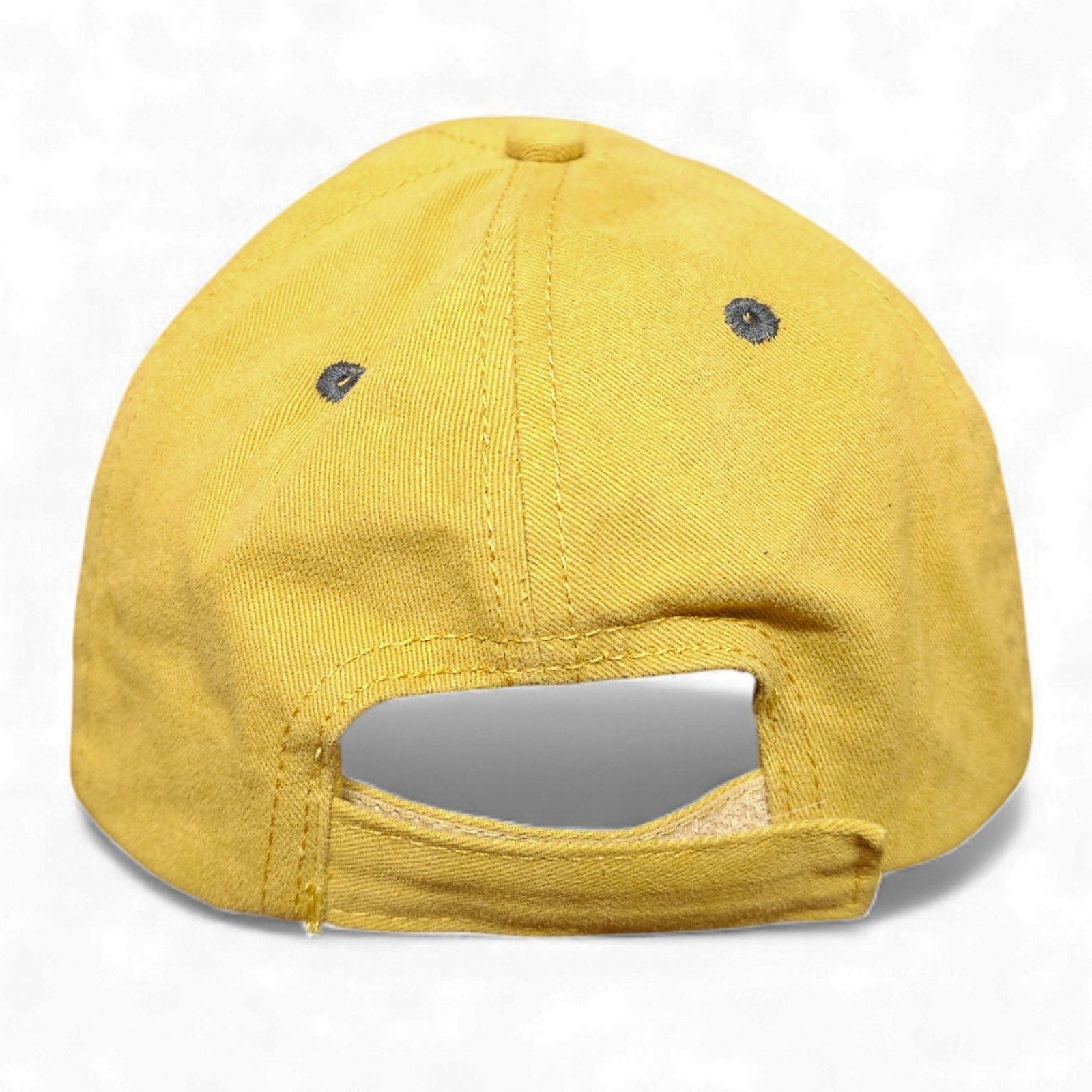 Jeep Hat Distressed Adult Adjustable Cap 3D Stitch Star Jeep Logo Yellow by Jeep