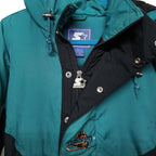 Utah Grizzlies IHL Vintage Starter Hockey Jacket Kangaroo Pouch Zip-Up Adult L by Starter