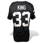 Kenny King - Signed Oakland Raiders Jersey - JSA Cert W336507 Adult L by NFL