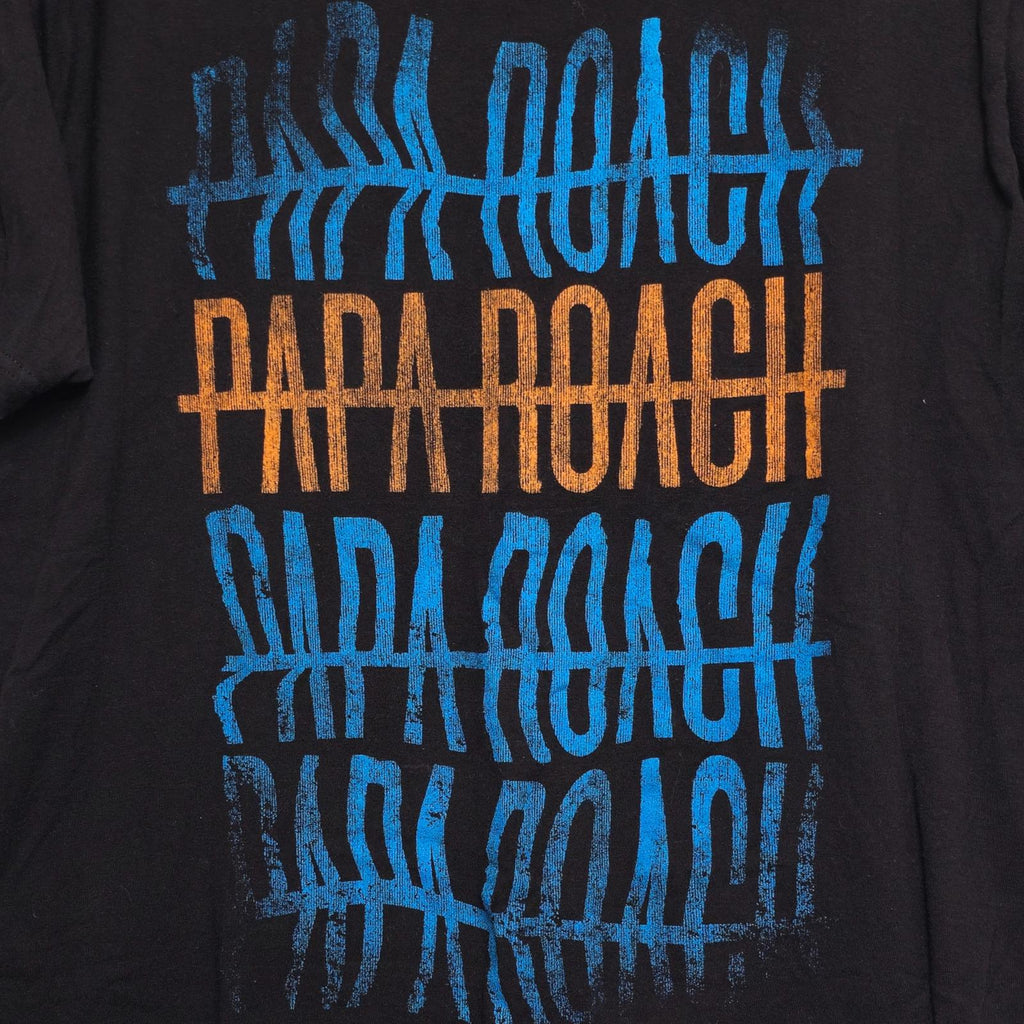 Papa Roach Who Do You Trust? World Tour 2019 Black Graphic T-Shirt - L by Papa Roach