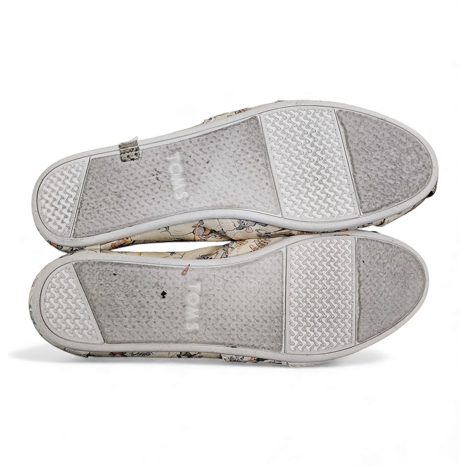 TOMS Shoes Alpargata Disney x Gus and Jaq Printed Canvas Flat - Womans 9.5 by TOMS