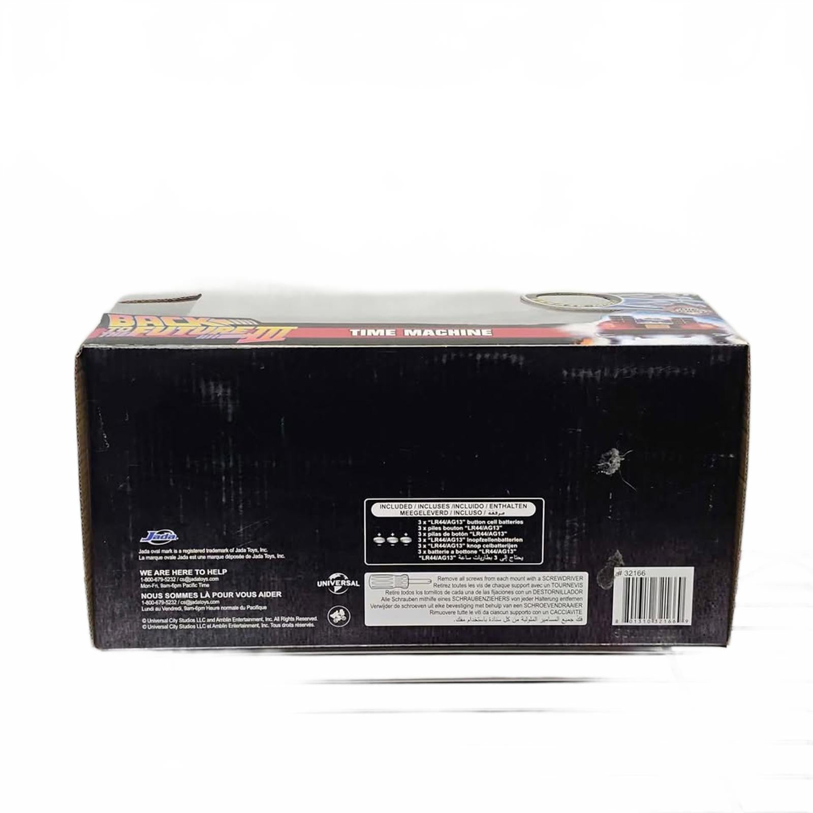 Jada Toys Back to the Future III Time Machine Die-Cast Model Car 1:24 by Jada Toys