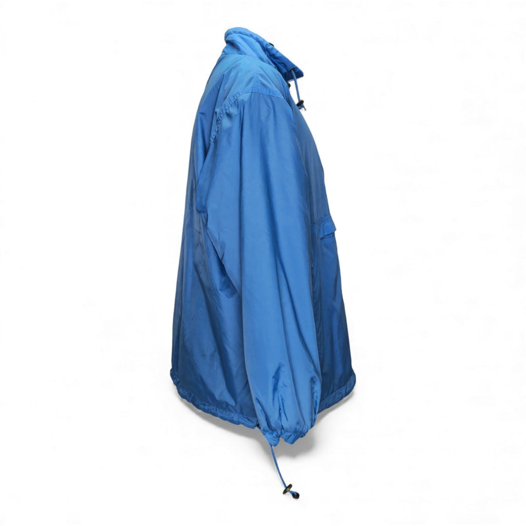 Champion North Carolina Anorak Reversible Half Zip Fleece Light Blue Adult L