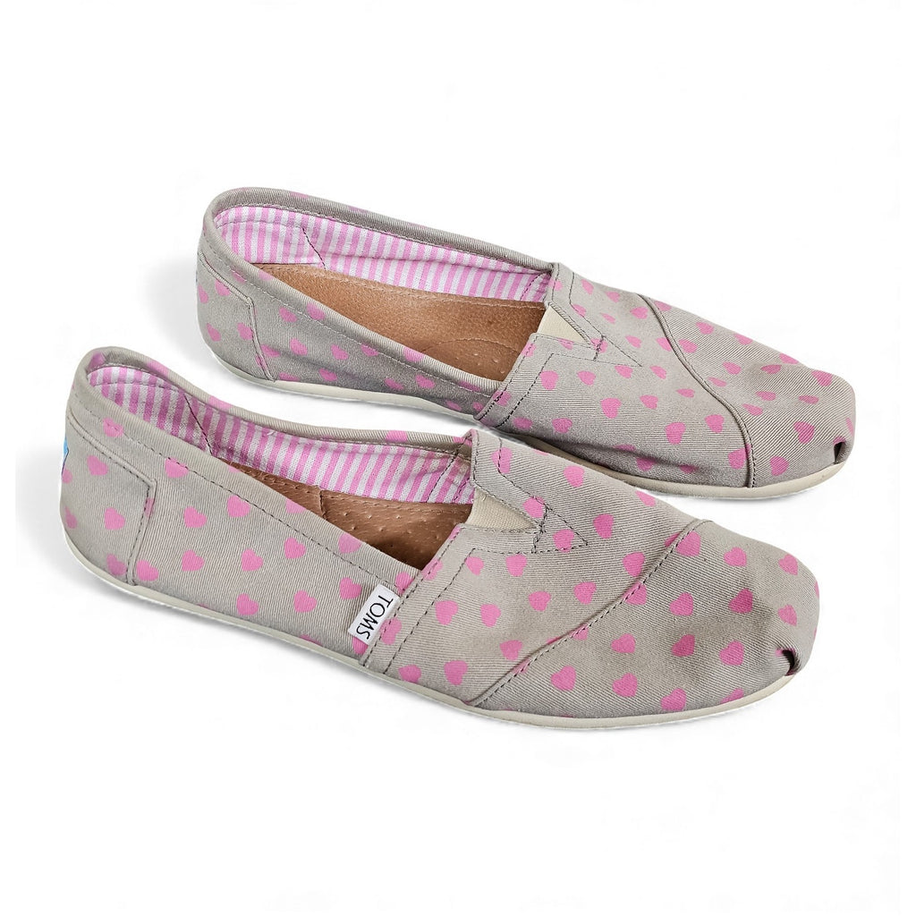 TOMS Shoes Alpargata Valentine Classics for 2012 - Womens 10 by TOMS