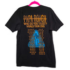 Papa Roach Who Do You Trust? World Tour 2019 Black Graphic T-Shirt - L by Papa Roach
