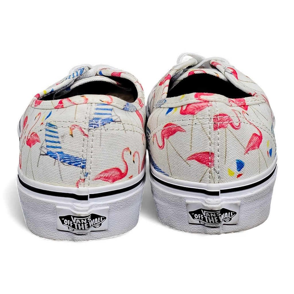 Vans Off The Wall Pool Vibes Flamingo Classic White Shoes Sneakers 8.5m/10w by VANS