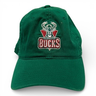 Milwaukee Bucks Adidas NBA Green Flexfit Baseball Cap Hat Excellent One Size