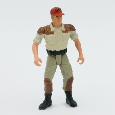 Vintage 1993 Kenner Jurassic Park Movie Action Figure Jaws Jackson Dino Trackers