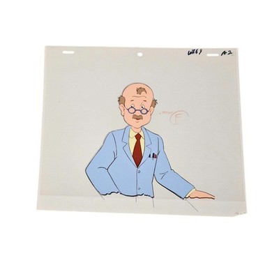 1980's Real Ghostbusters Authentic Animation Production Cel & Drawing A2