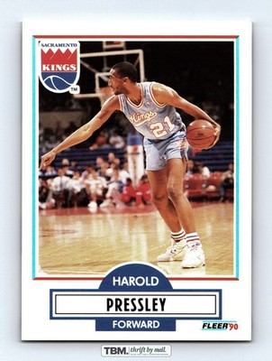 1990 Fleer #166 Harold Pressley 8.0