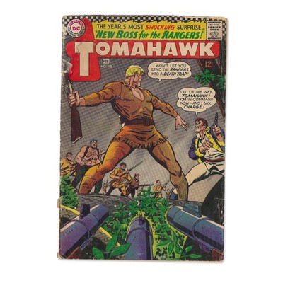 DC Comics Tomahawk #108 Comic Book February 1967 Vintage Collectible