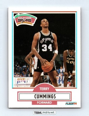 1990 Fleer #170 Terry Cummings 7.0