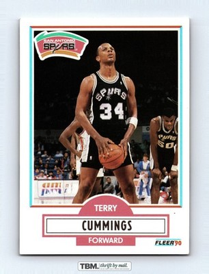 1990 Fleer #170 Terry Cummings 8.0