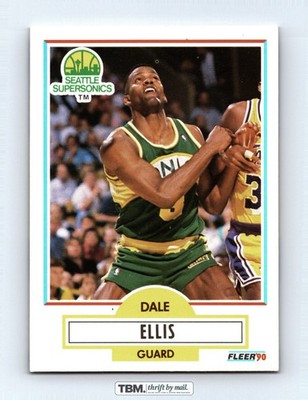 1990 Fleer #177 Dale Ellis 7.0