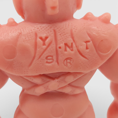 Vintage Flesh Tone M.U.S.C.L.E. #133 Buka (C) Kinnikuman Muscle Men Mattel - Image 3