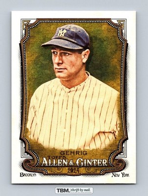 2024 Allen & Ginter #129 Lou Gehrig 10.0