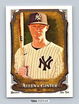 2024 Allen & Ginter #301 DJ LeMahieu 9.5