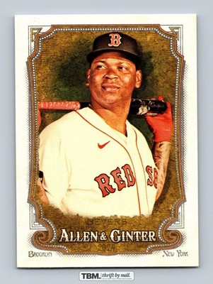 2024 Allen & Ginter #54 Rafael Devers 9.5