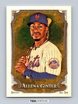 2024 Allen & Ginter #73 Francisco Lindor 9.5