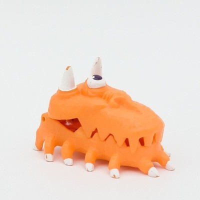 1987 Ghostbusters Orange Cyclops Mini Snap Trap Monster Figure Columbia Picture