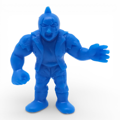Vintage Blue M.U.S.C.L.E. #198 Soldierman Kinnikuman Muscle Men Mattel