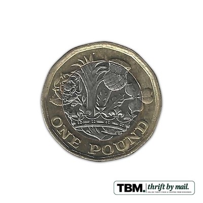 2016 United Kingdom New £1 Coin About Uncirculated - Image 2