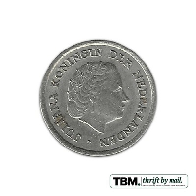 1965 Netherlands Juliana 10 Cent Very Fine