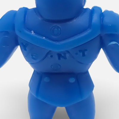 Vintage Blue M.U.S.C.L.E. #090 Combatman Kinnikuman Muscle Men Mattel - Image 3