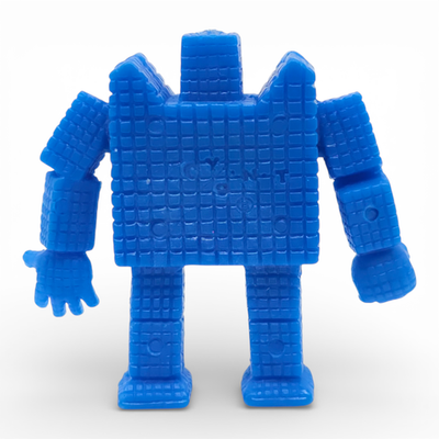 Vintage Blue M.U.S.C.L.E. #064 Sunshine(B) Kinnikuman Muscle Men Mattel - Image 2