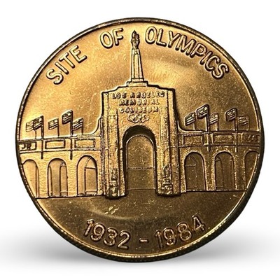 null 1984 Summer Olympics / City of Los Angeles souvenir coin Vintage 1984 Summe