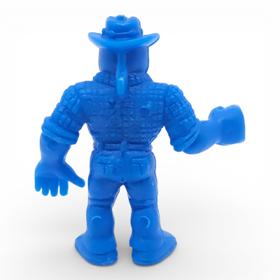 Vintage Blue M.U.S.C.L.E. #155 Shyaneruman Kinnikuman Muscle Men Mattel - Image 2