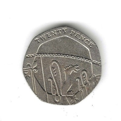 2012 Queen Elizabeth ll D.G REG F.D - 20 Pence UK England - C-0008 - Image 2
