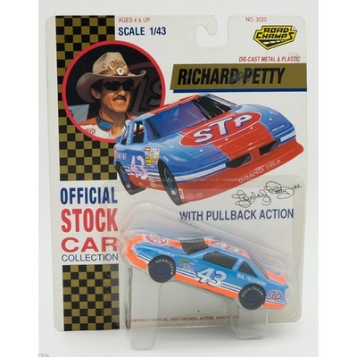 Nascar Richard Petty Official Pullback Action Stock Car Collection 1:43