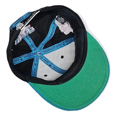 Neff Snapback Hat Signed by Riff Raff Black Teal - Image 6