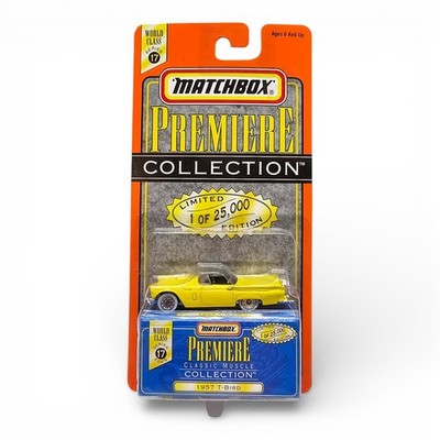 Matchbox 1957 T-Bird Premiere Collection Series 17 Yellow New Limited Edition