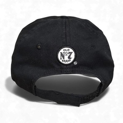 Jack Daniel's Cap Black Old No 7 Brand Embroidered Adjustable Excellent - Image 2