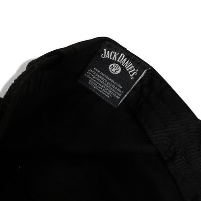 Jack Daniel's Cap Black Old No 7 Brand Embroidered Adjustable Excellent - Image 3