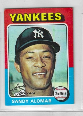 1975 Topps MINI Baseball - SET BREAK - Sandy Alomar #266