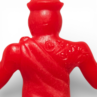 Vintage Red M.U.S.C.L.E. #043 Curry Cook Kinnikuman Muscle Men Mattel - Image 3