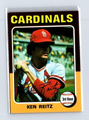 1975 Topps Baseball - SET BREAK - #27 Ken Reitz