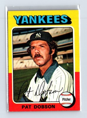 1975 Topps Baseball - SET BREAK - #44 Pat Dobson