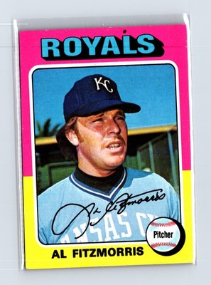 1975 Topps Baseball - SET BREAK - #24 Al Fitzmorris