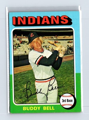 1975 Topps Baseball - SET BREAK - #38 Buddy Bell
