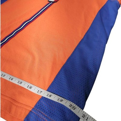 Vintage Tommy Sport Orange Blue 85 Graphic T-Shirt Men's M Mesh EXCELLENT - Image 9