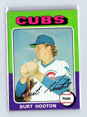 1975 Topps Baseball - SET BREAK - #176 Burt Hooton