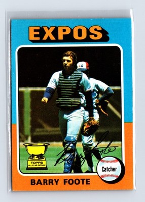 1975 Topps Baseball - SET BREAK - #229 Barry Foote