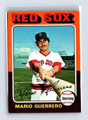 1975 Topps Baseball - SET BREAK - #152 Mario Guerrero
