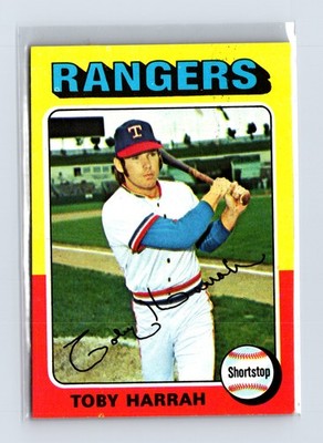 1975 Topps Baseball - SET BREAK - #131 Toby Harrah
